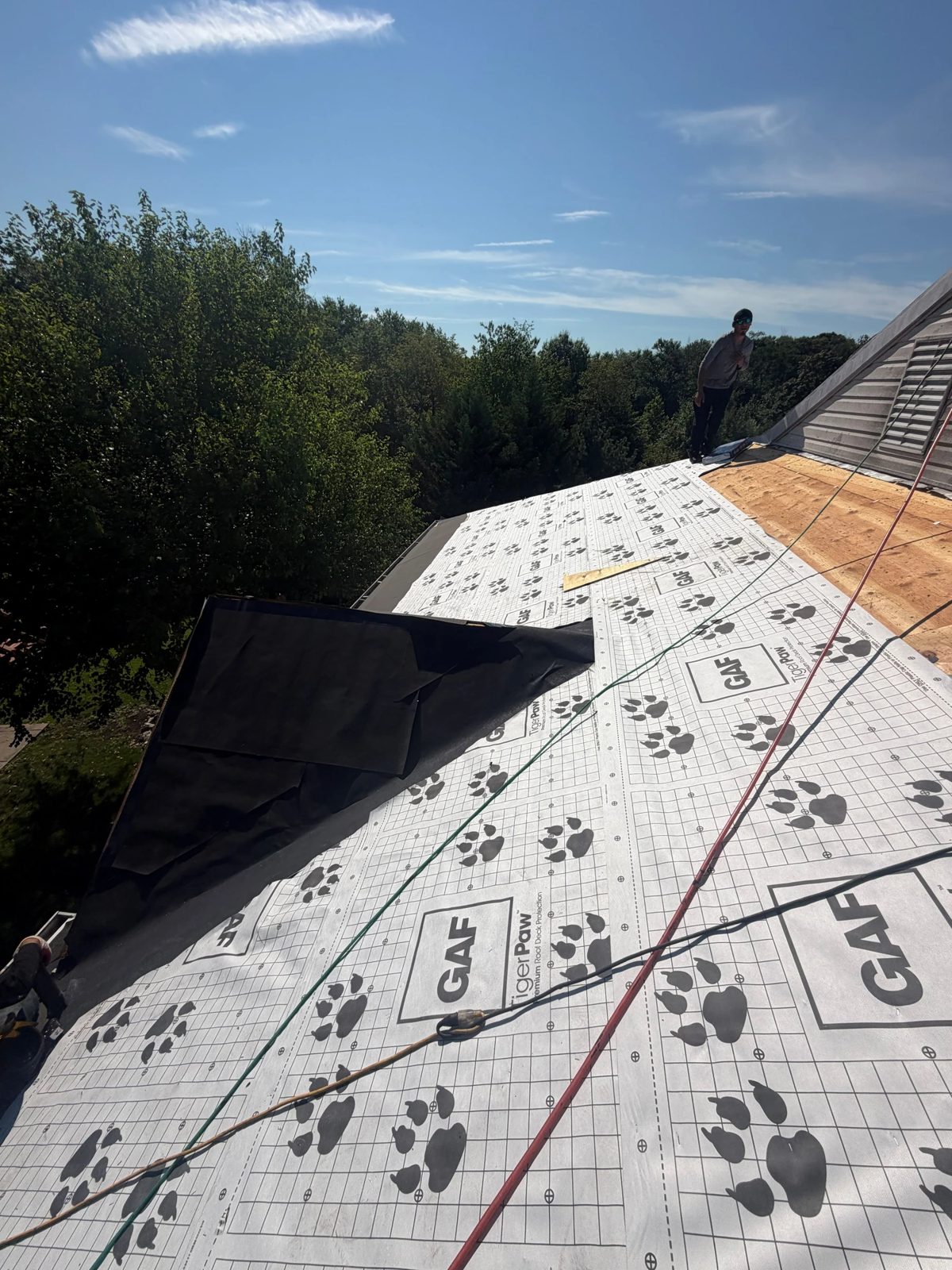 GAF TigerPaw Deck Protection Install
